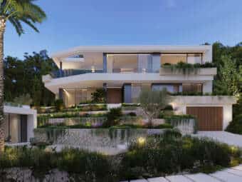 Building plot with approved project in top location