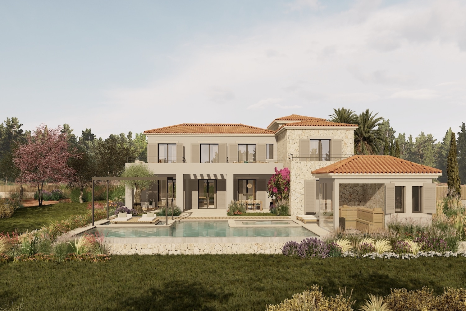 Finca with pool