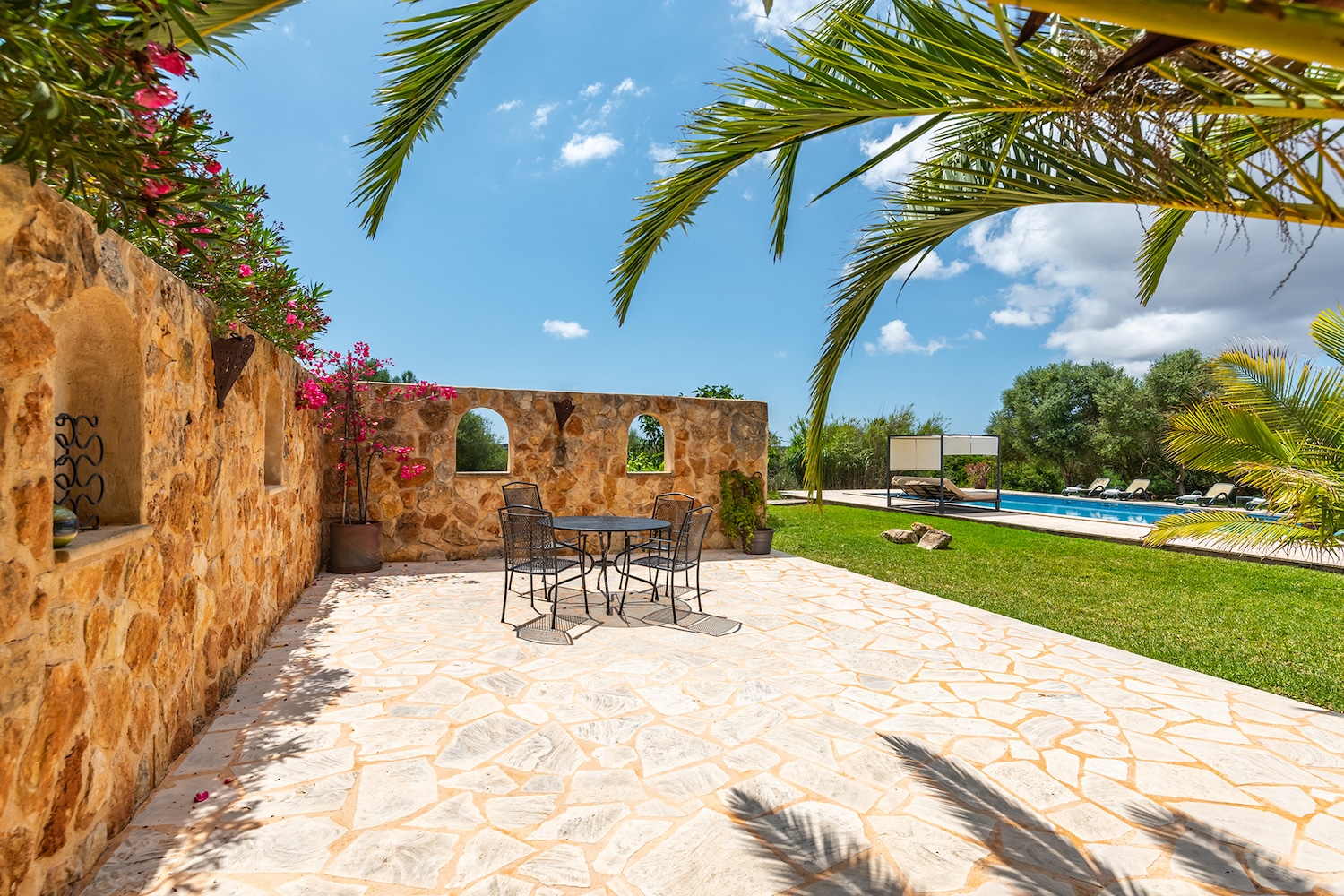 Inviting Patio