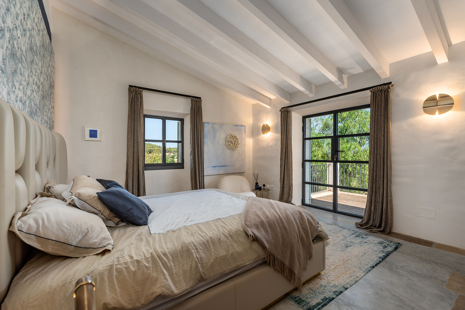 One of 4 bedrooms