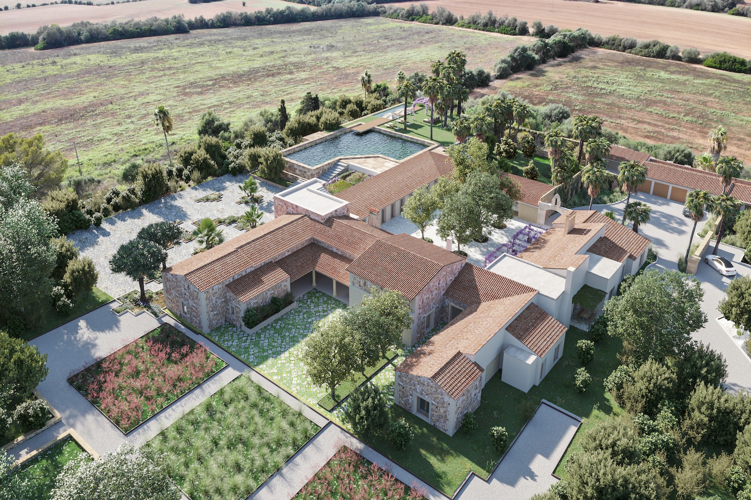 Majorcan country estate with lots of potential near Es Trenc