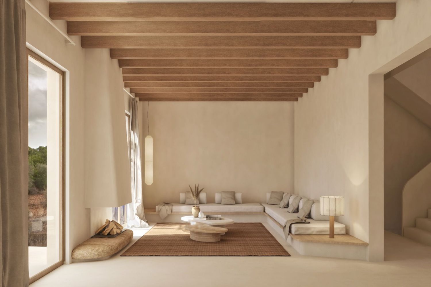 Spacious living area