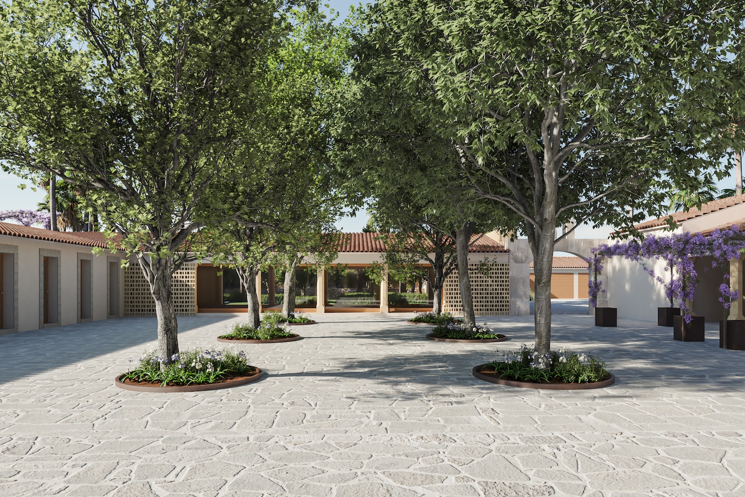Traditional Patio