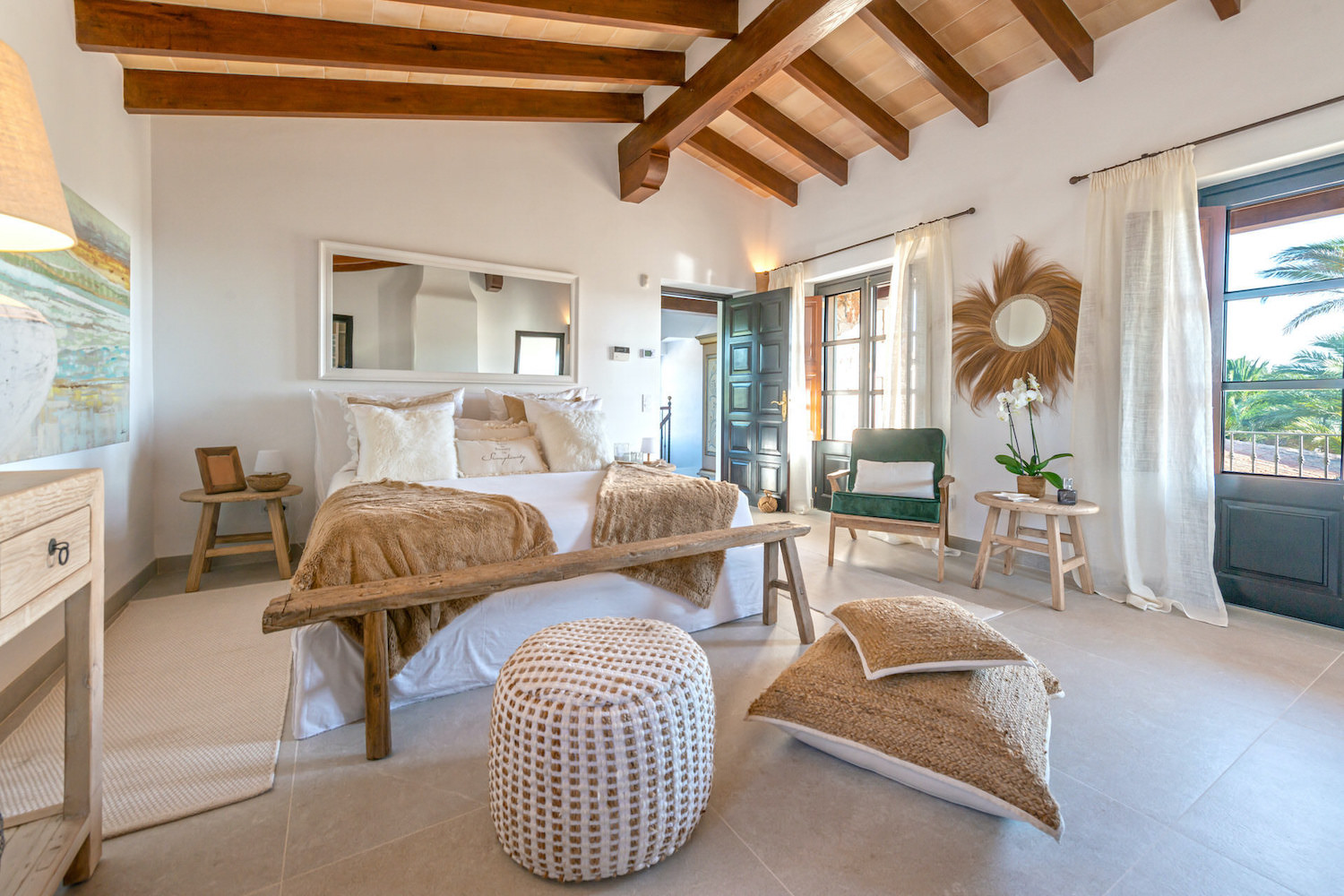 One of 6 bedrooms