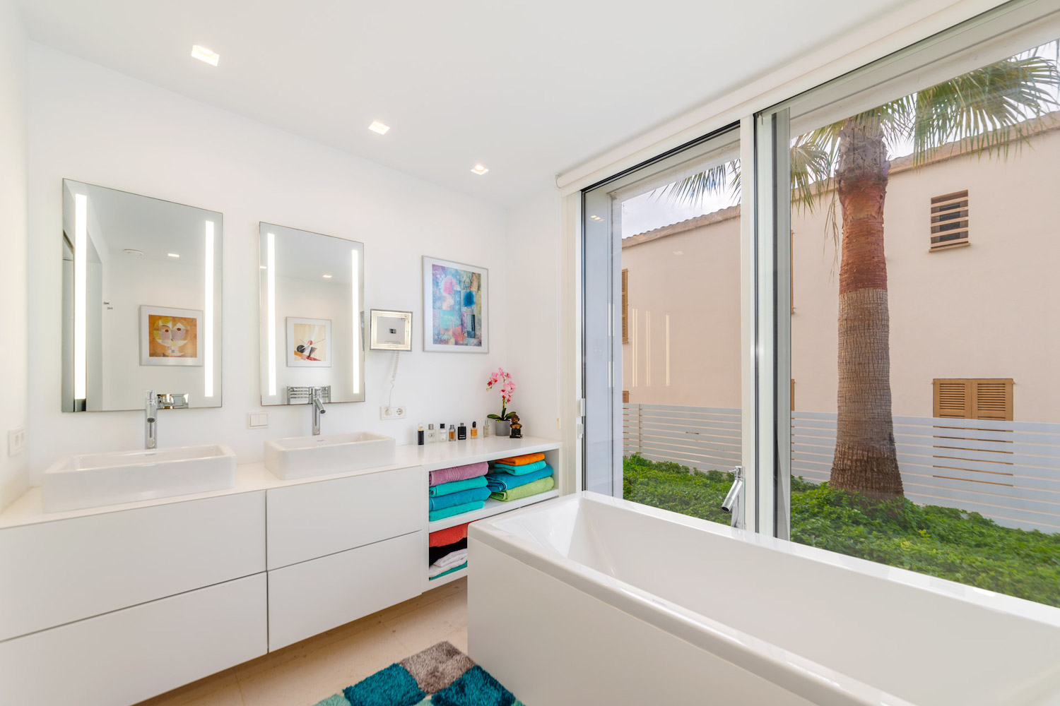 Large bathroom