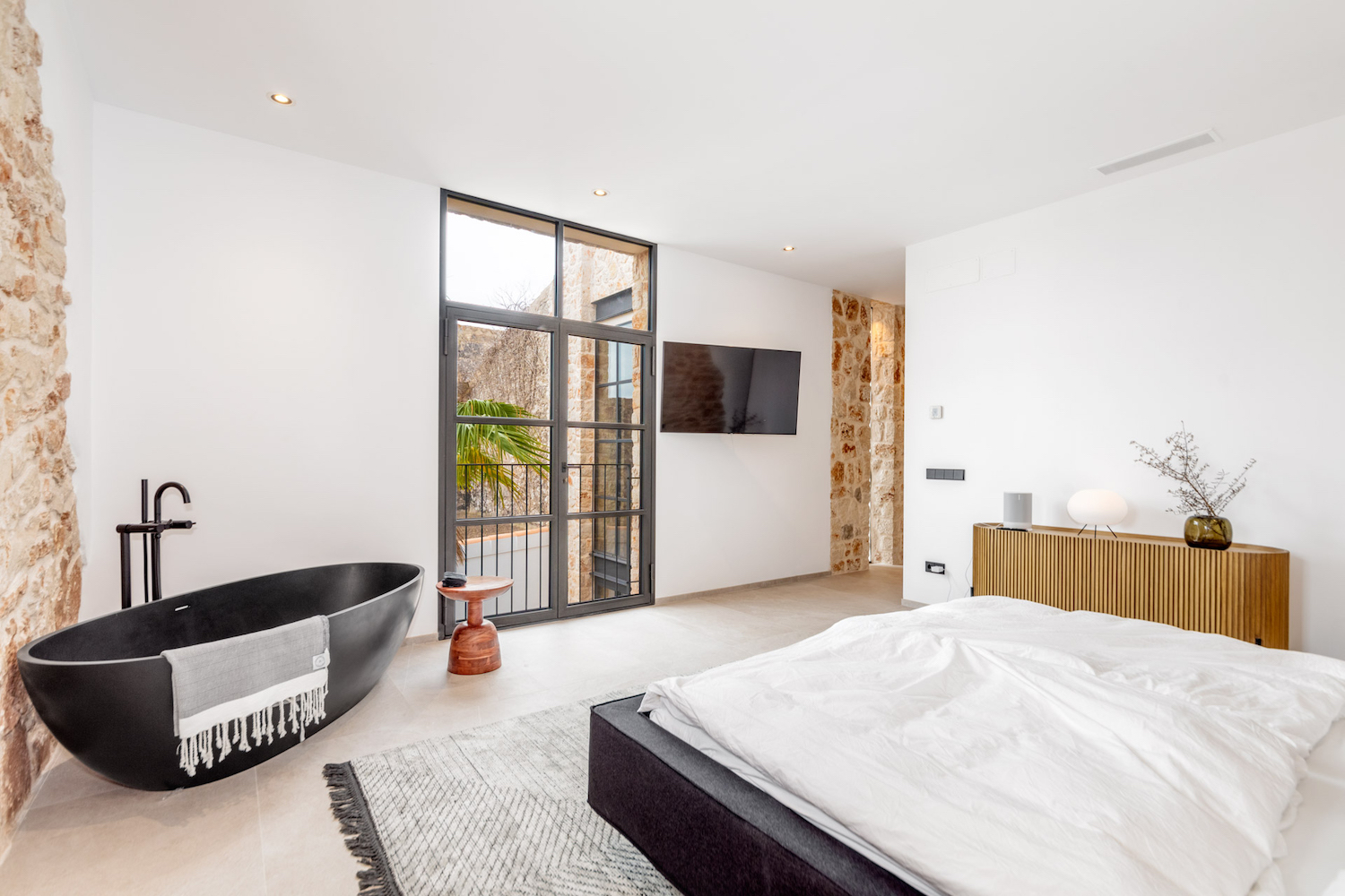 One of 3 bedrooms