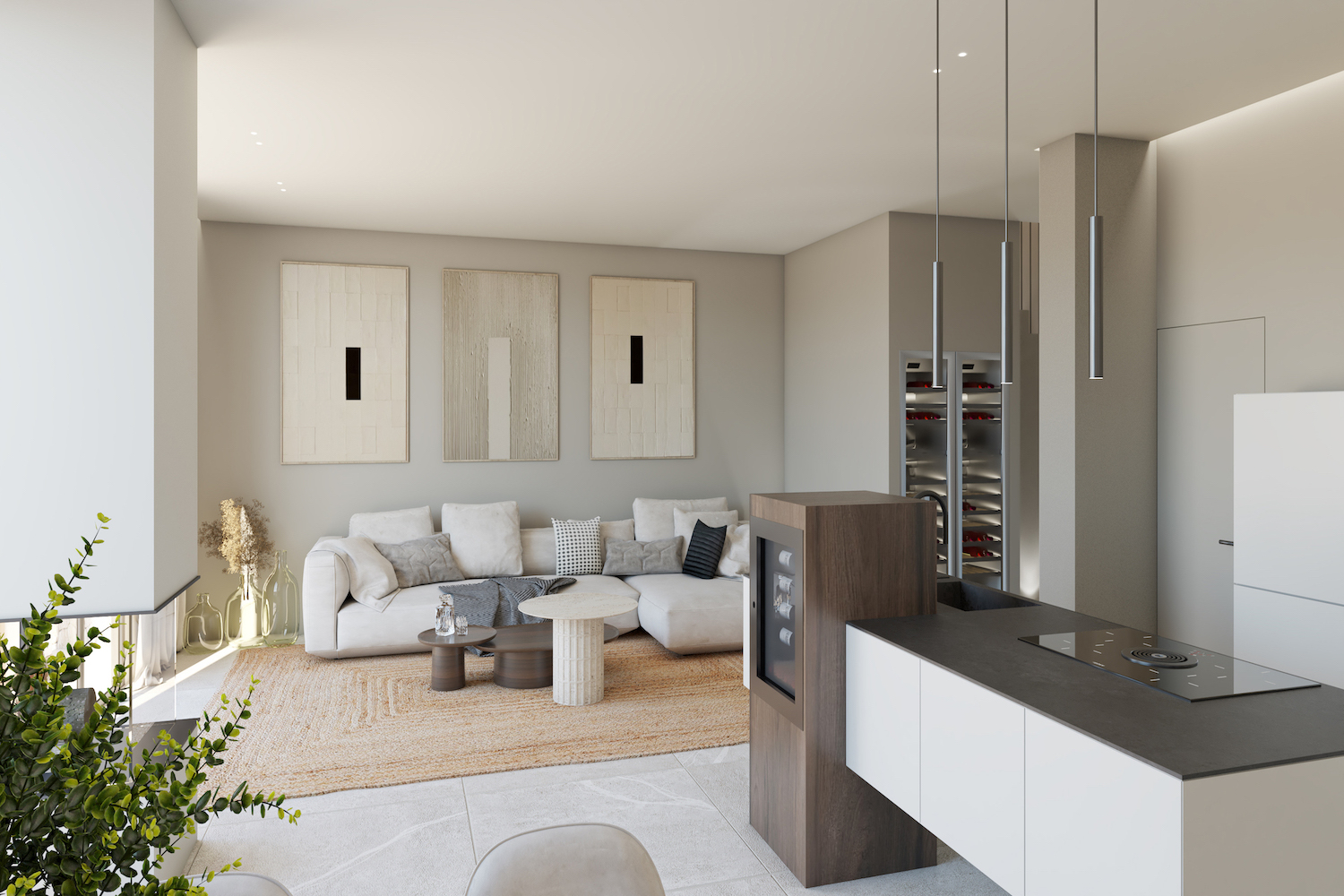 Elegante living area