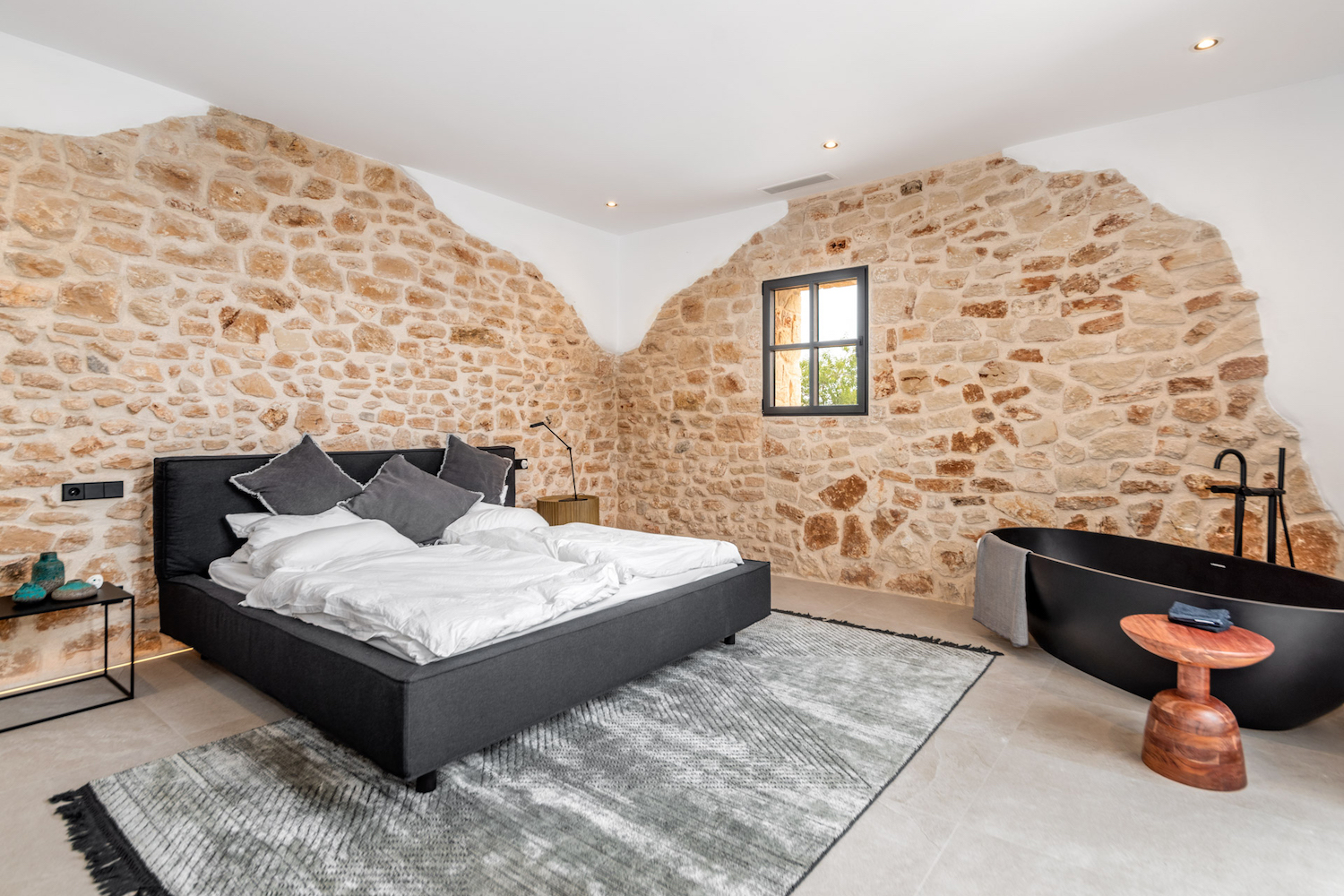 One of 3 bedrooms