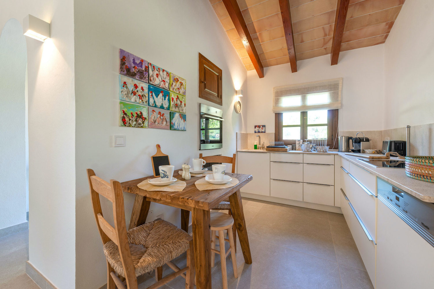 Kitchen in the guest area