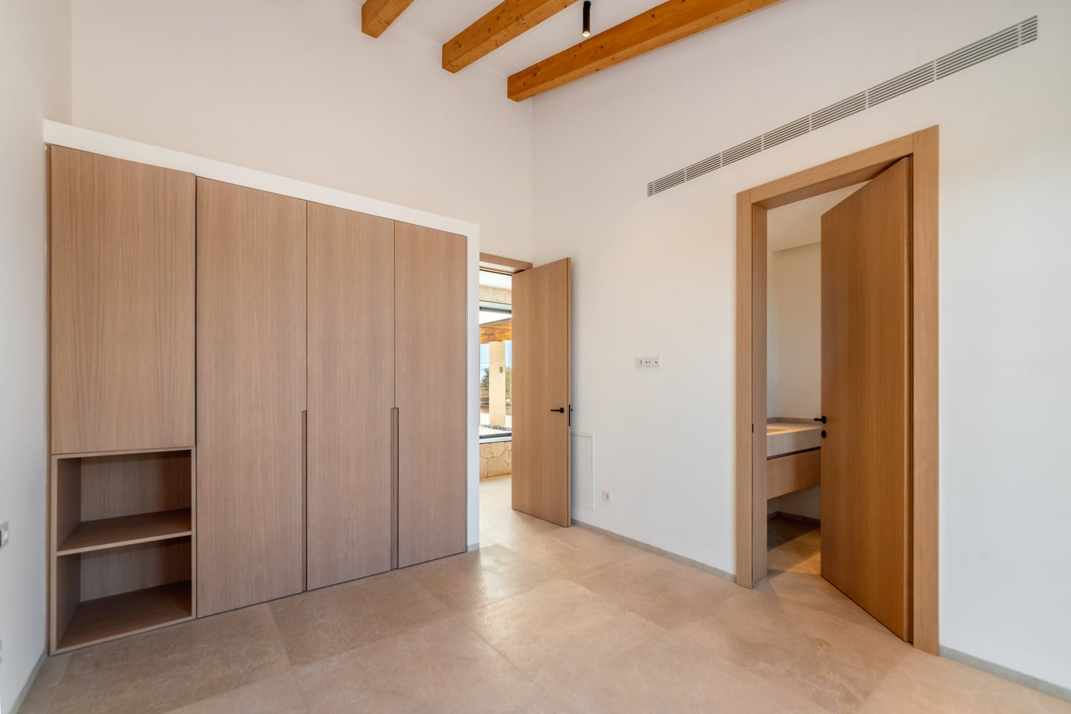 One of 3 bedrooms