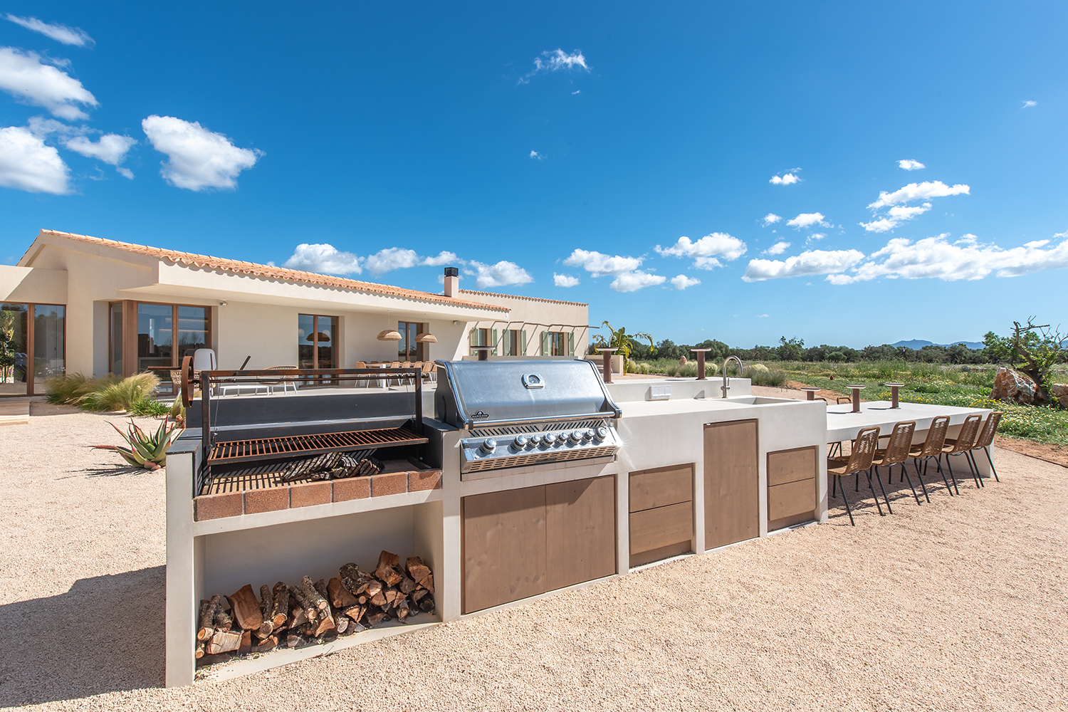 Barbecue area