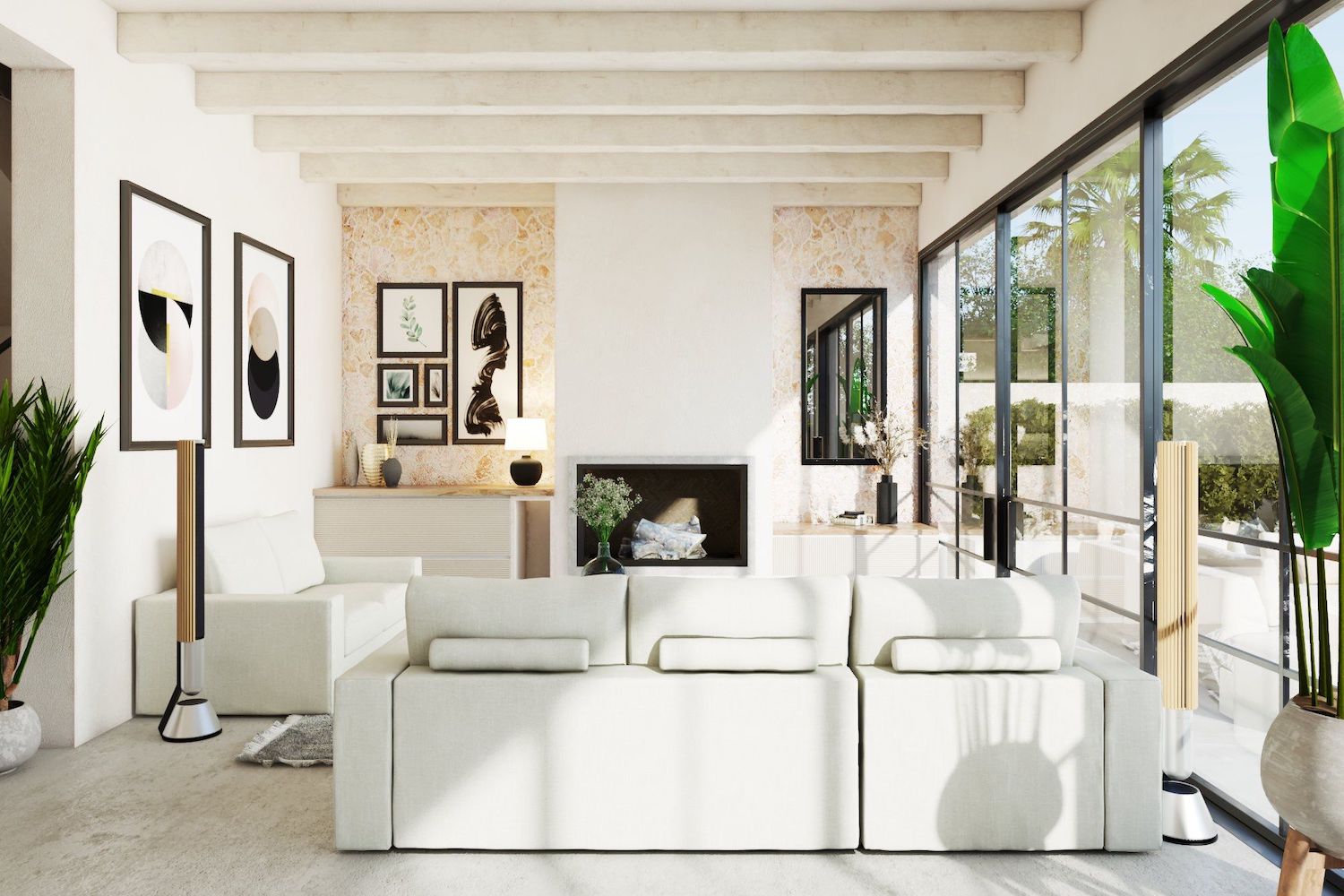 Elegante living area