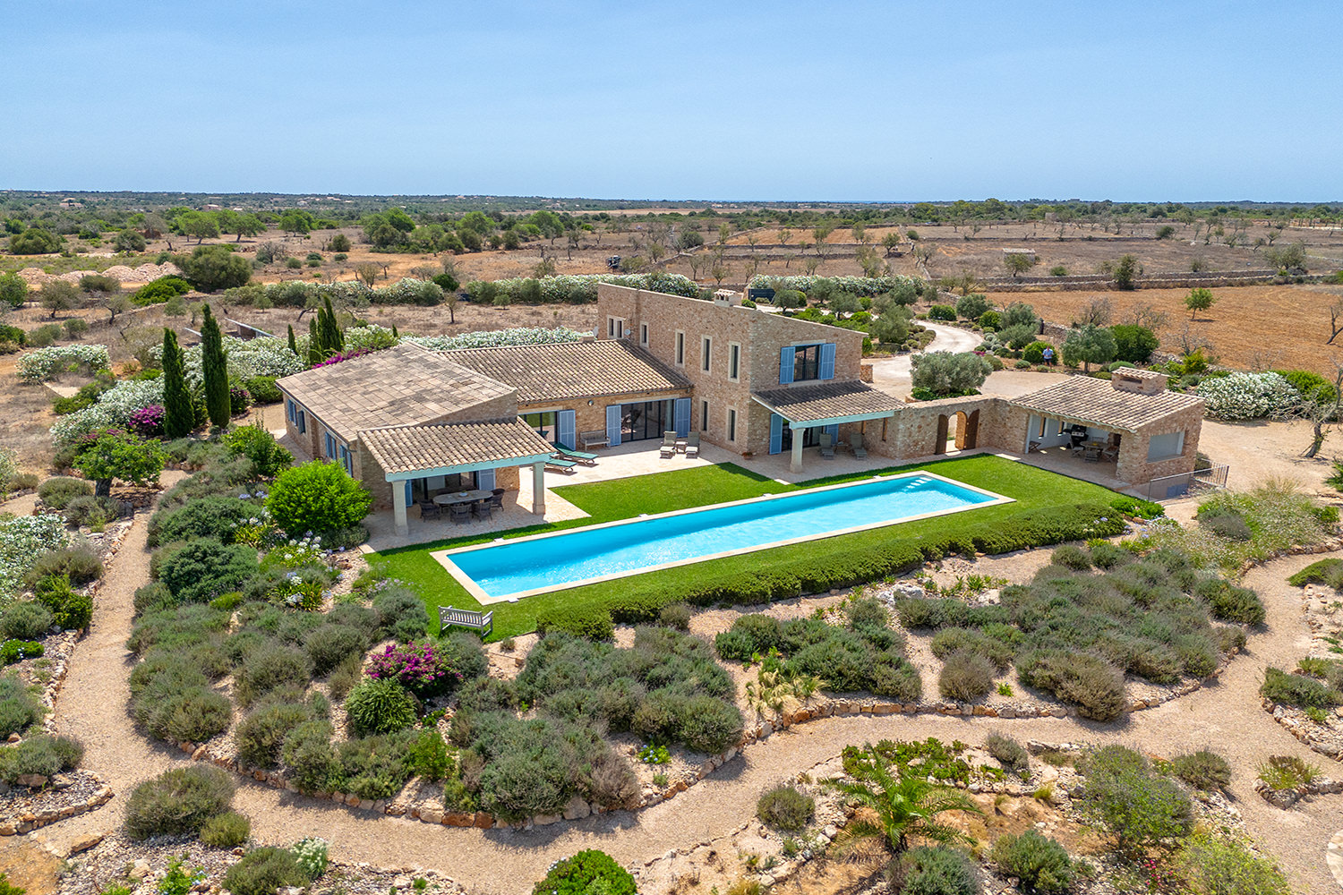 Mediterranean retreat with panoramic views and style