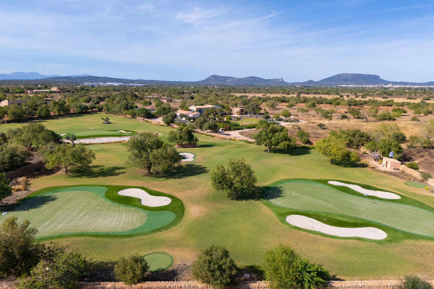 Private golf course
