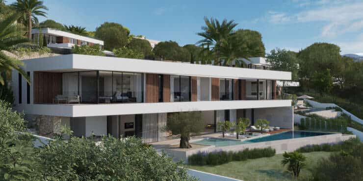 Spectacular new-build villa in an irretrievable location