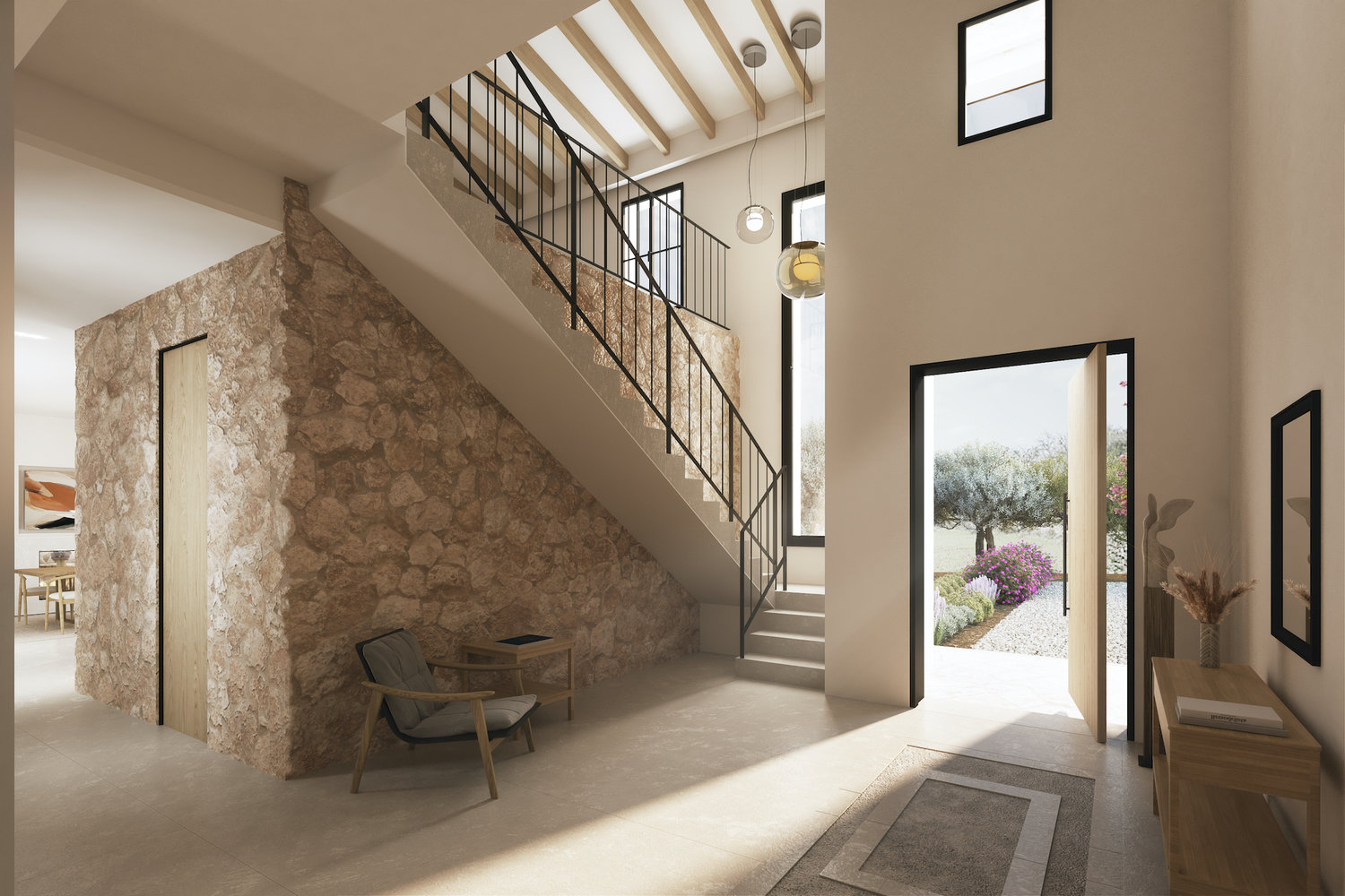 Entrance area