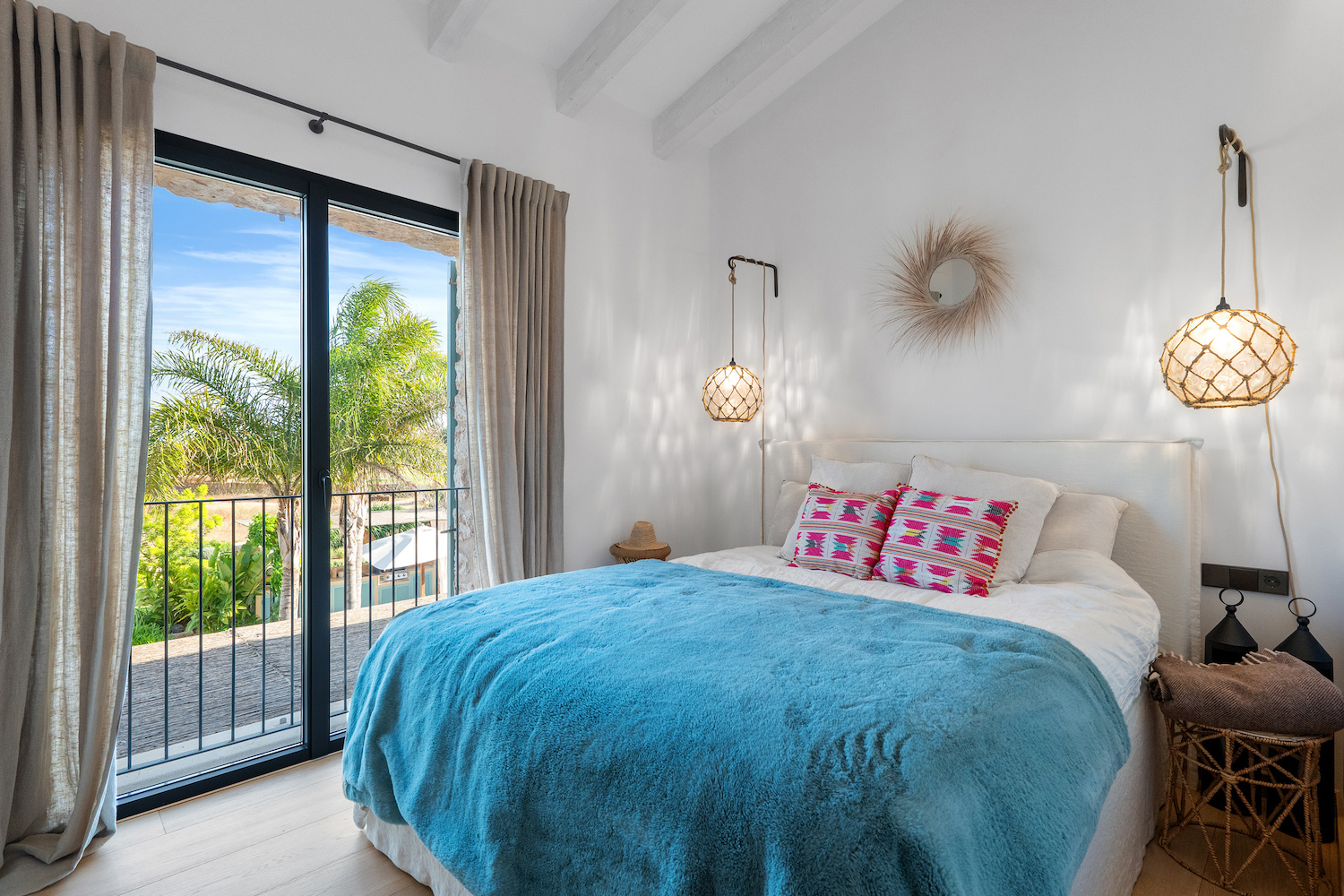 One of 5 bedrooms