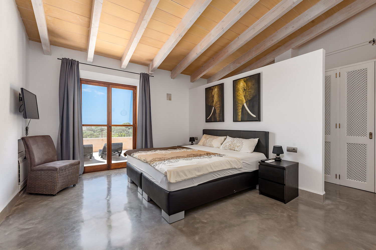 One of 5 bedrooms 