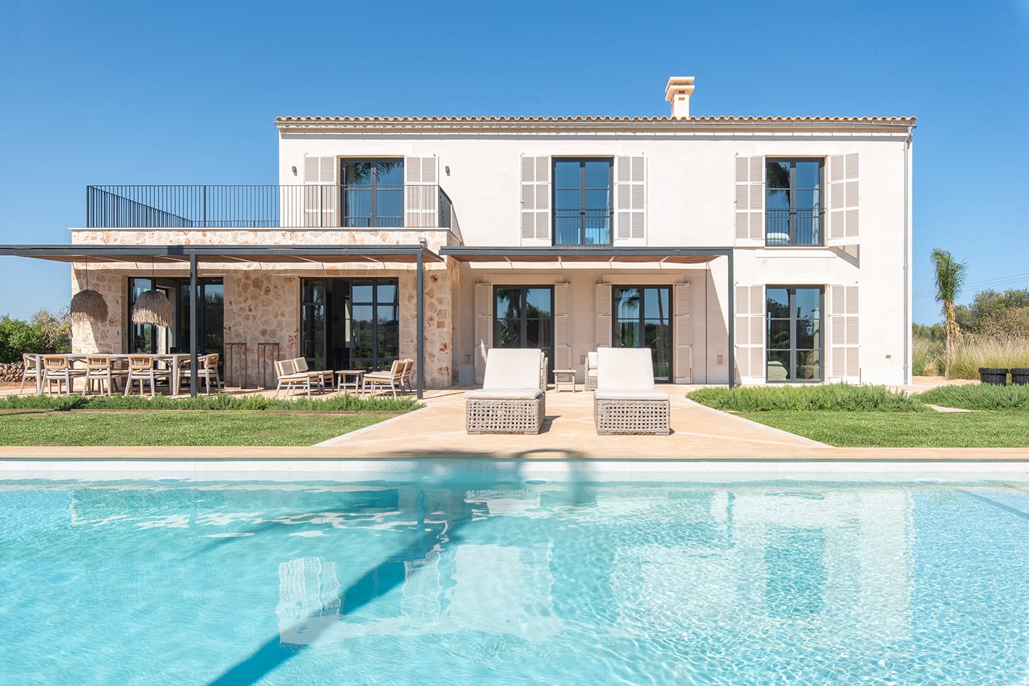 Newly-built finca with pool