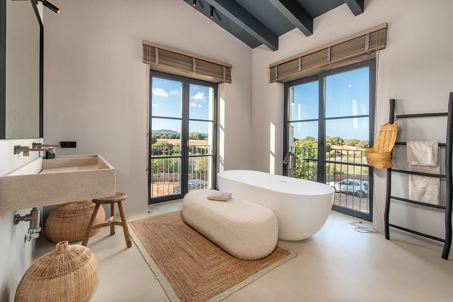 Bathroom from the master bedroom