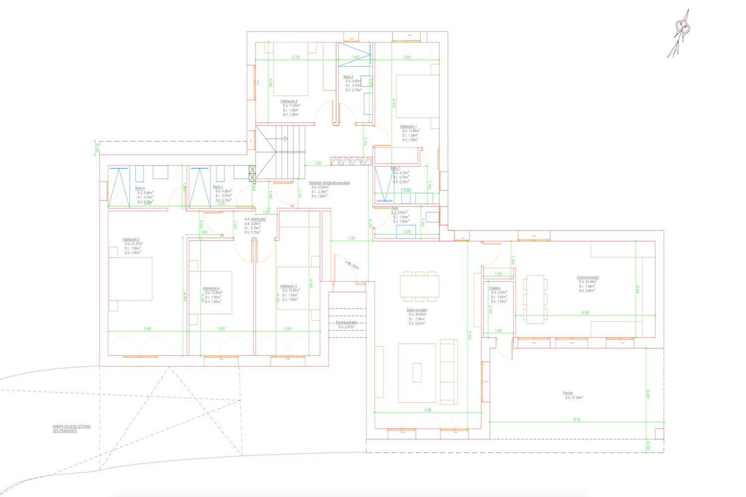 Ground Floor Layout (Plan)