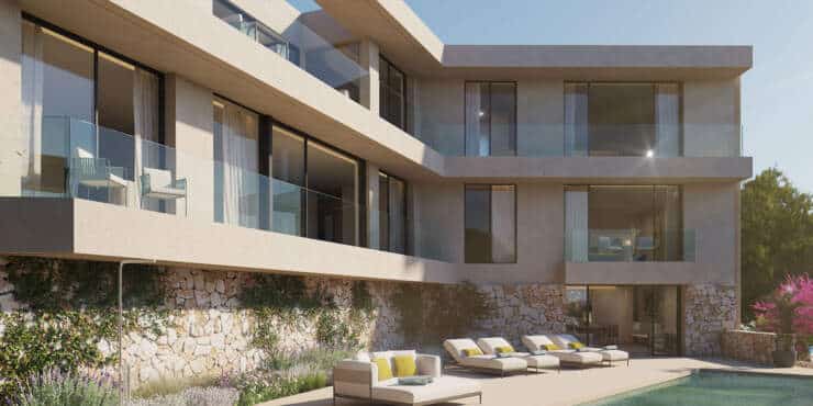 Superb new-build villa with spectacular views