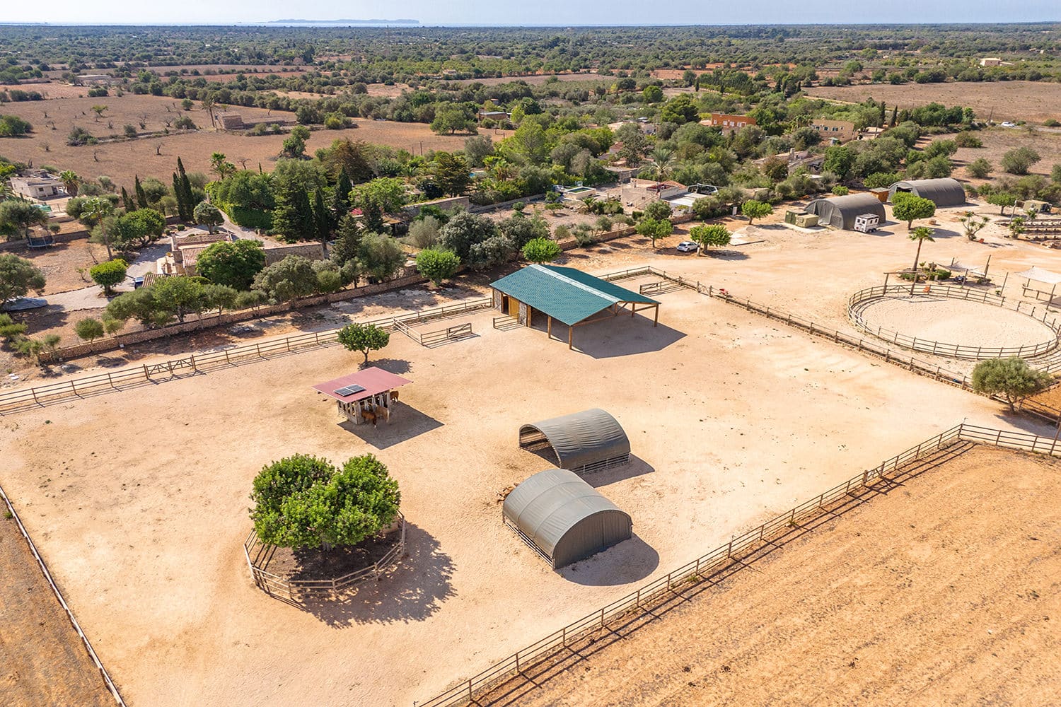 BIg equestrian facilities