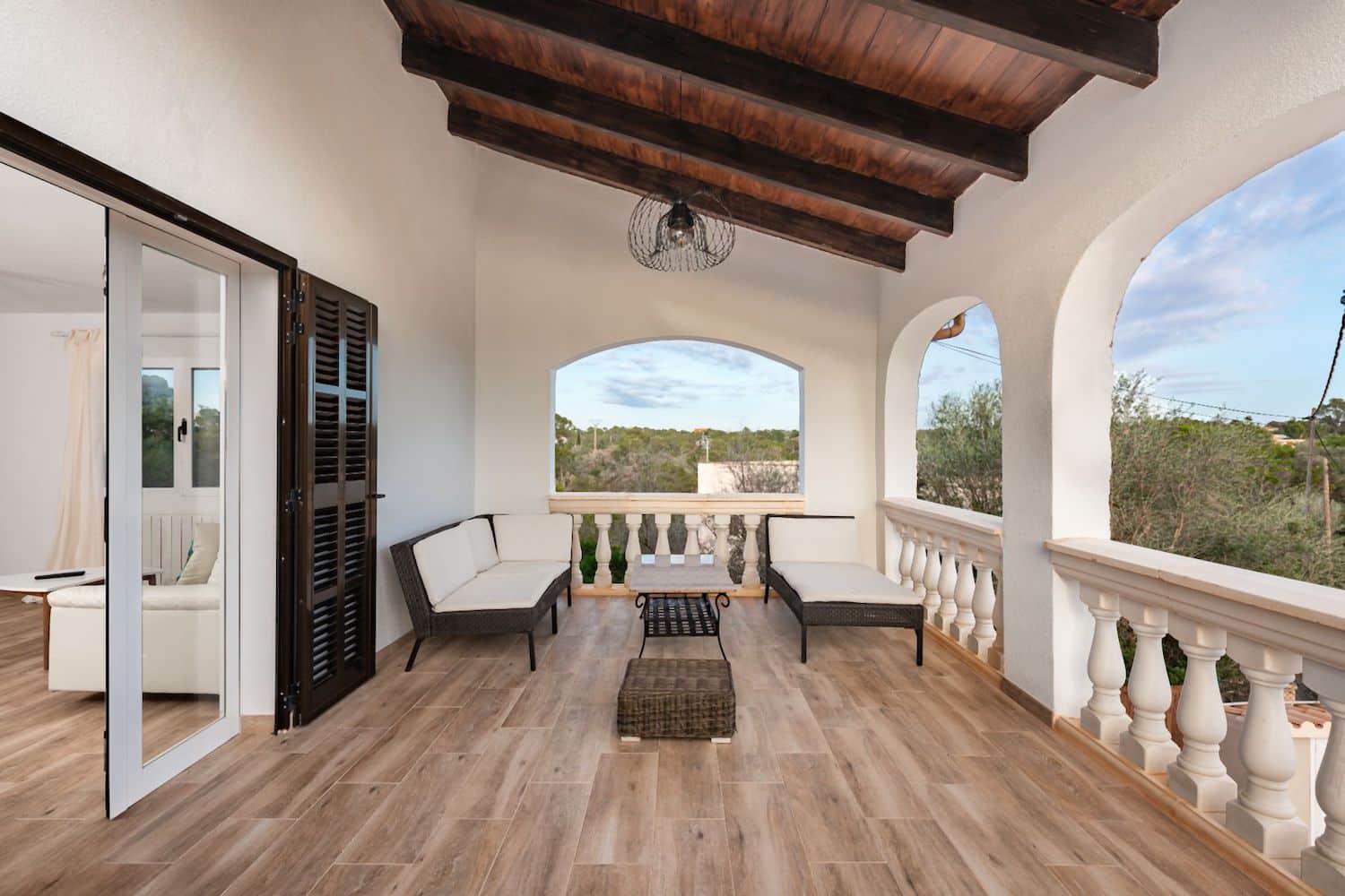 Terrace in the first floor