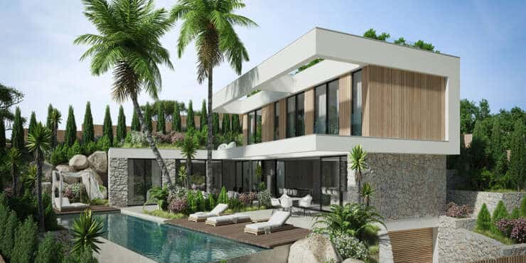 Cala Llamp: Luxury villa for first occupancy