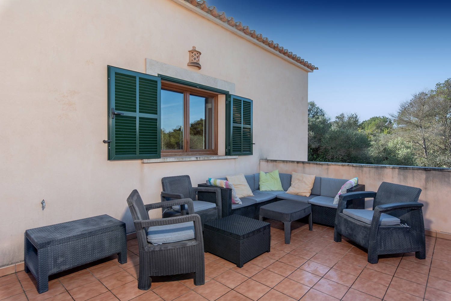 Terrace with beautiful view