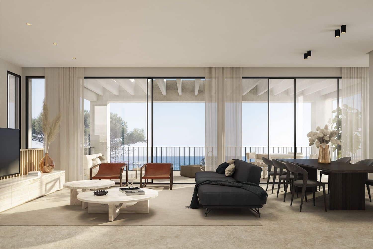 First-class investment in an exclusive seaside location - Mediterranean villa with project approval