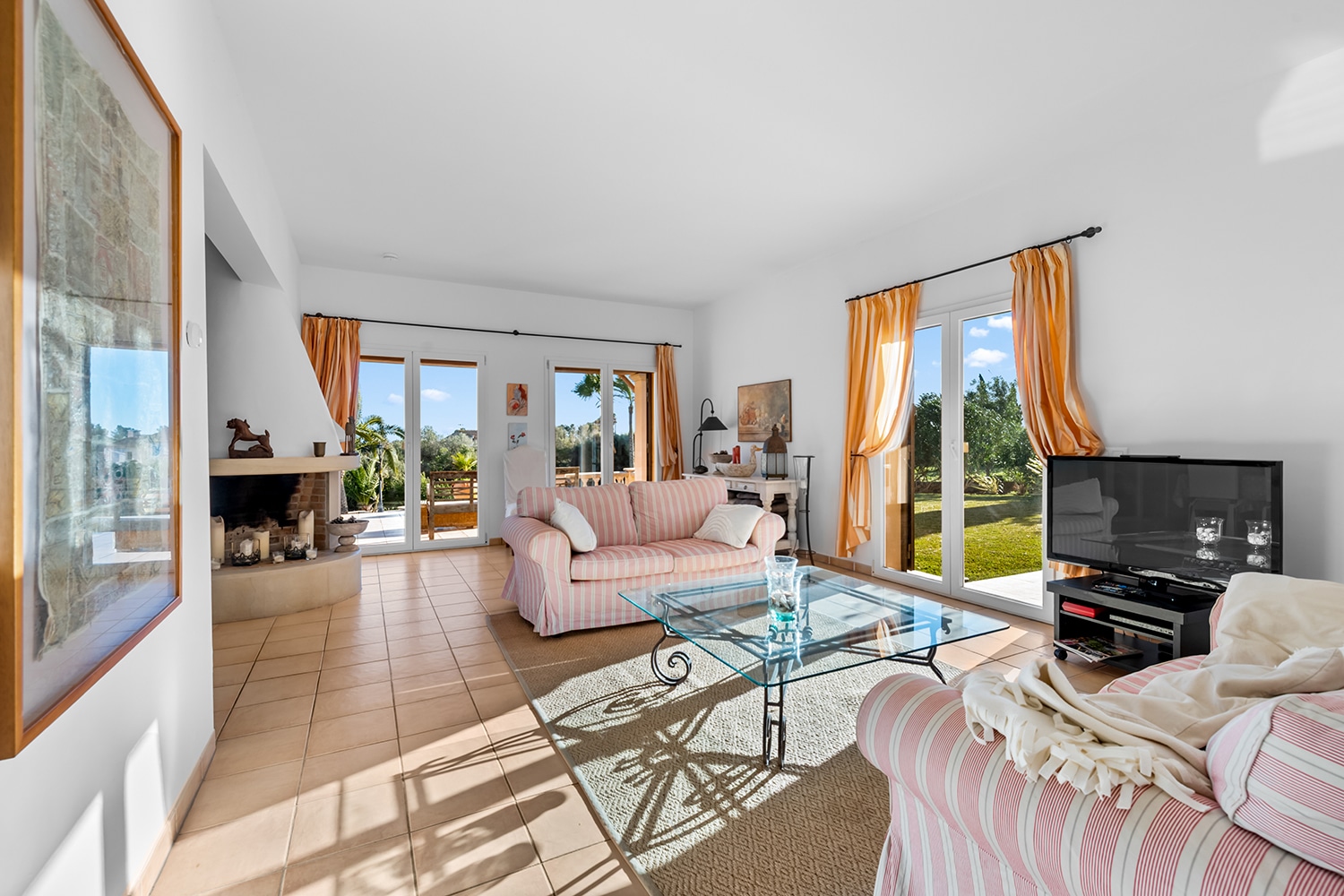 Spacious living area