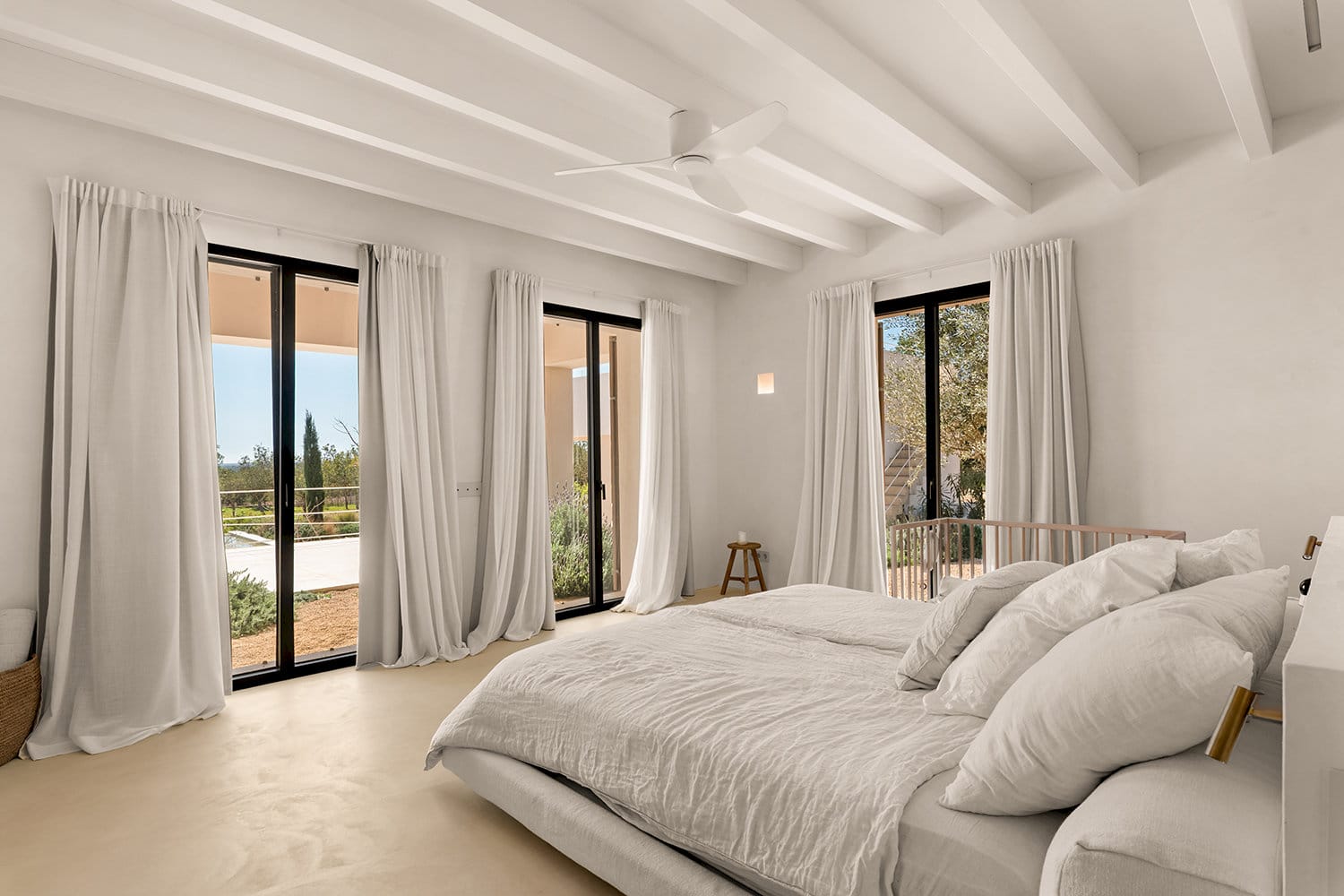 One of 4 bedrooms