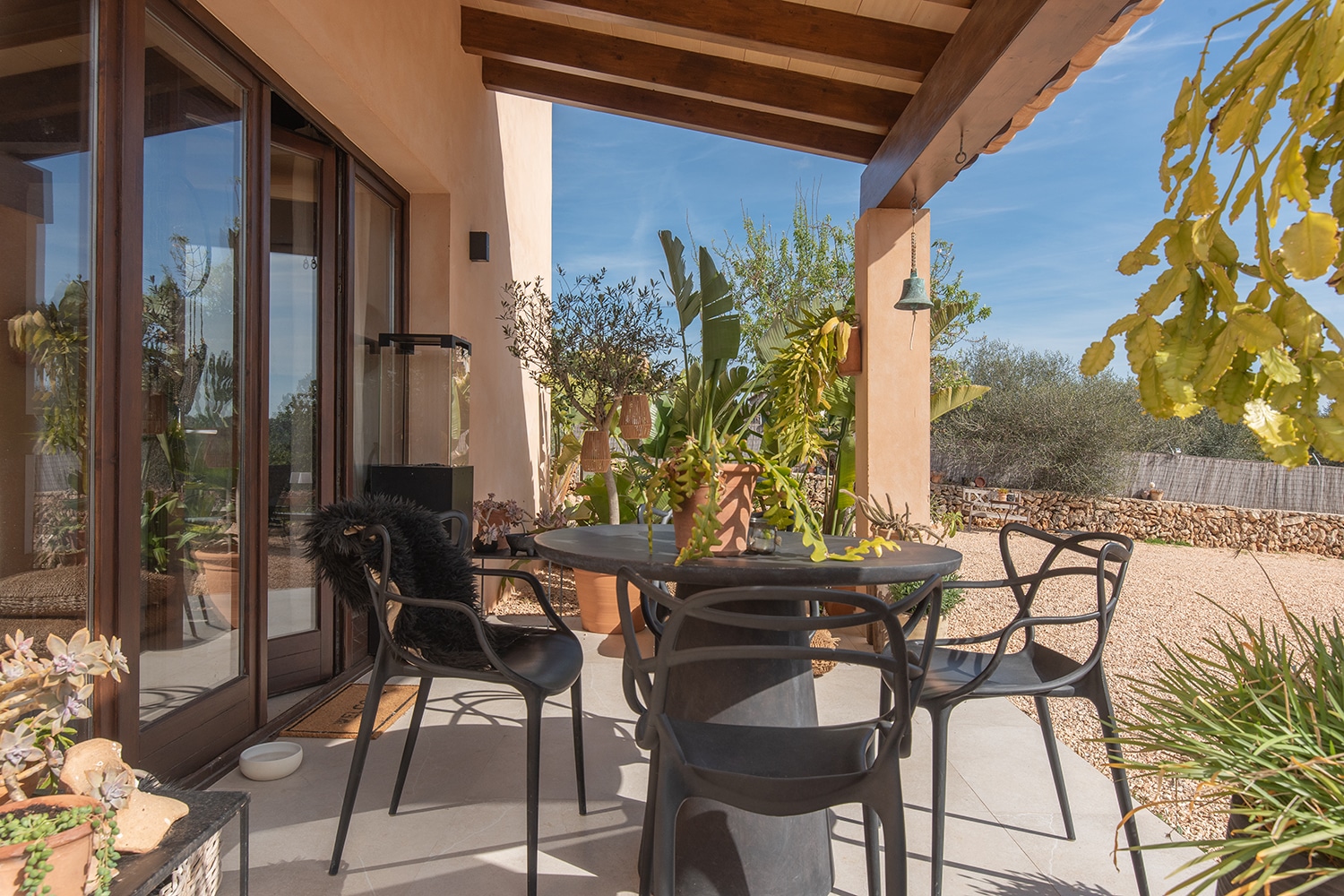 Terrace in guest house