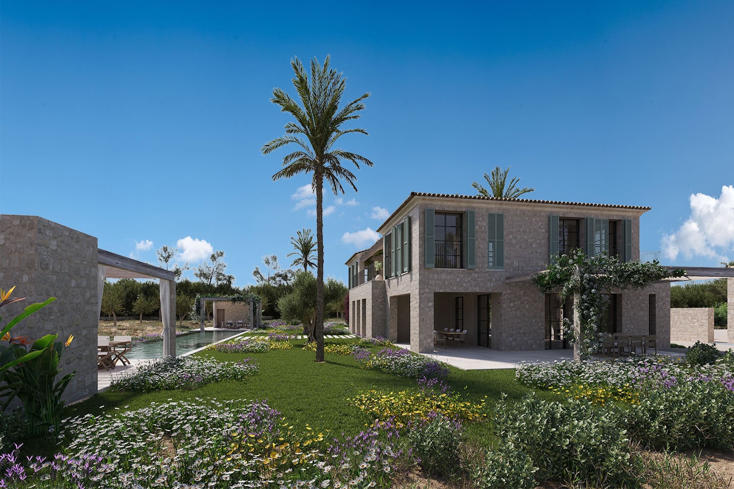 Mediterranean garden