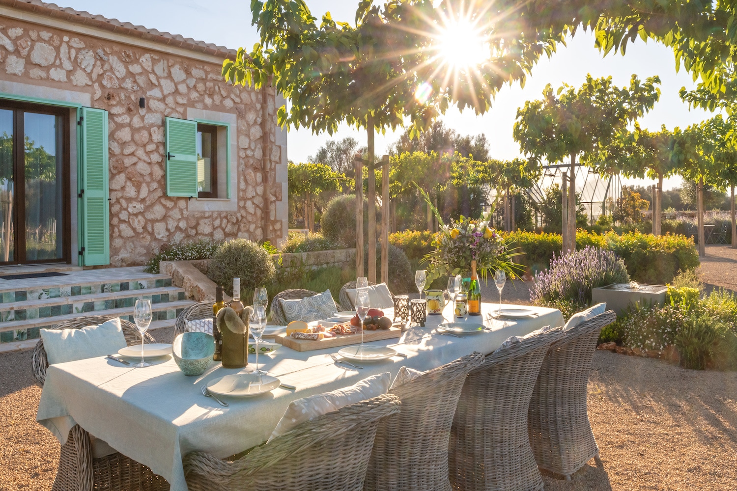 Outdoor terrace