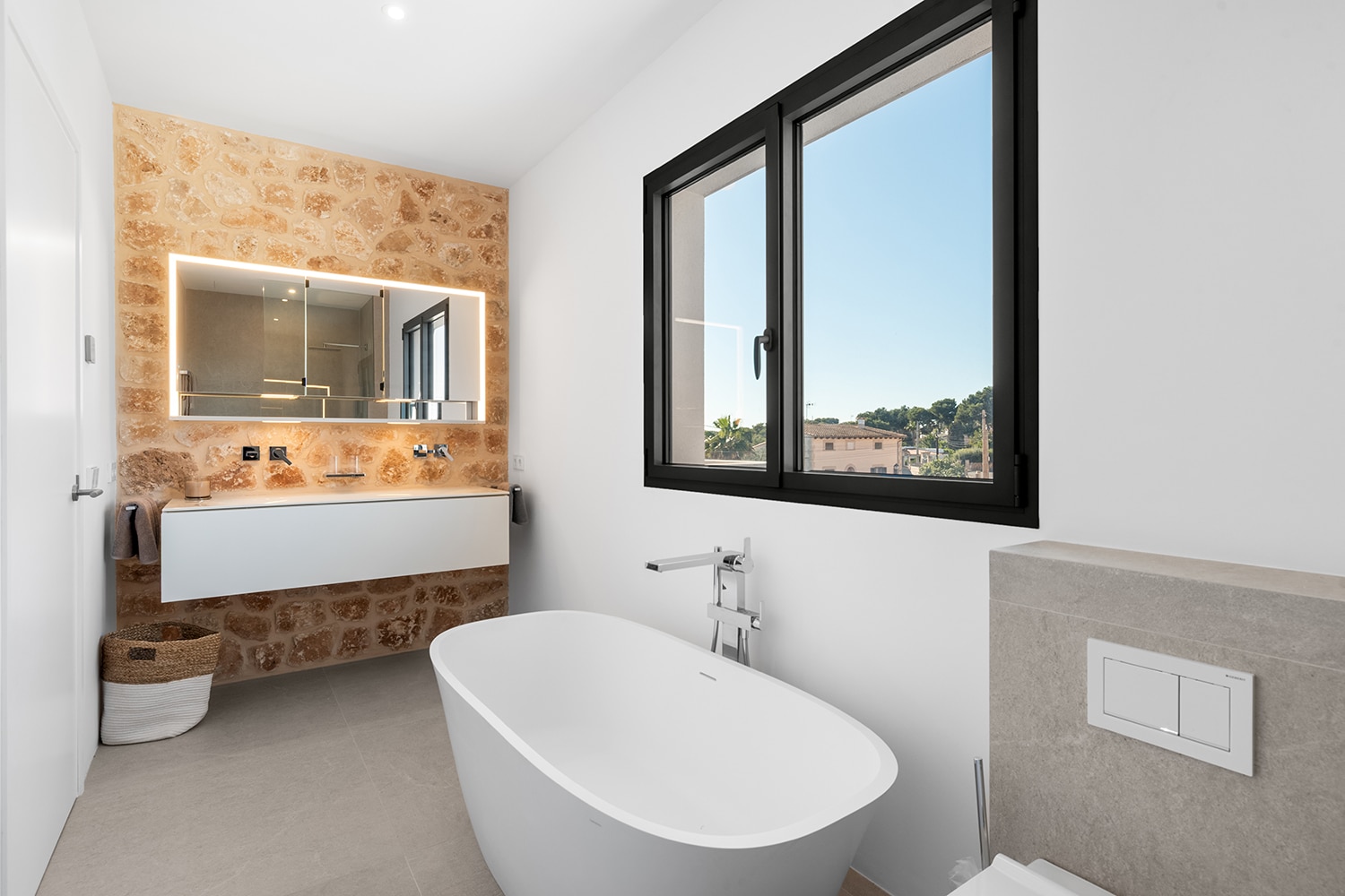 One of 3 bathrooms