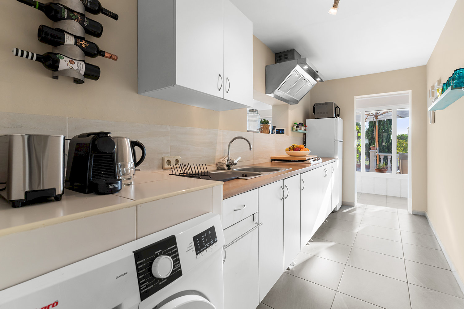 Functional kitchen with clean lines