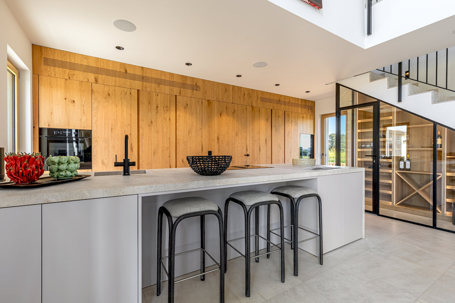 Stylish designer kitchen
