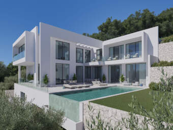 Building plot with approved project in a prime location
