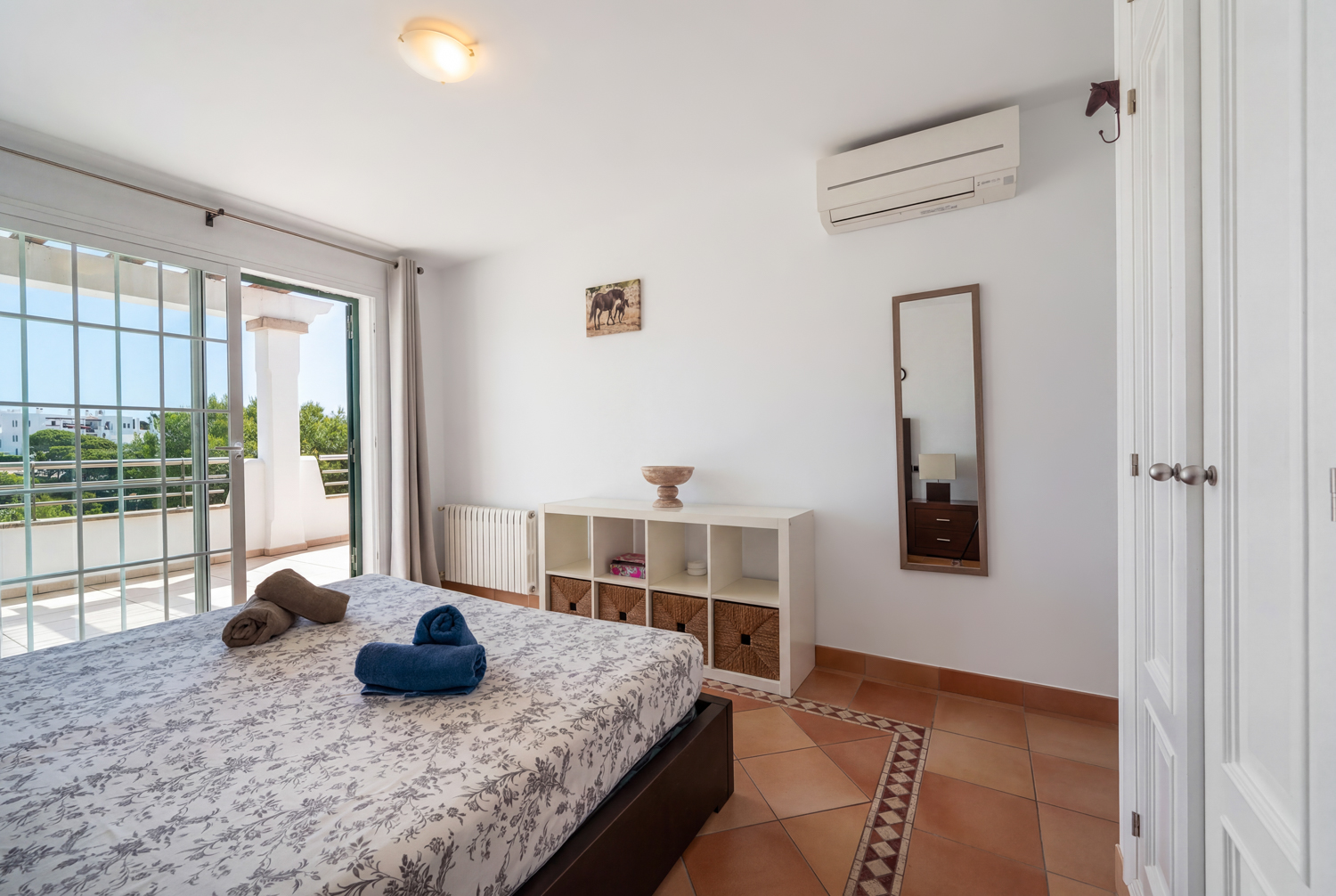 One of 5 bedrooms