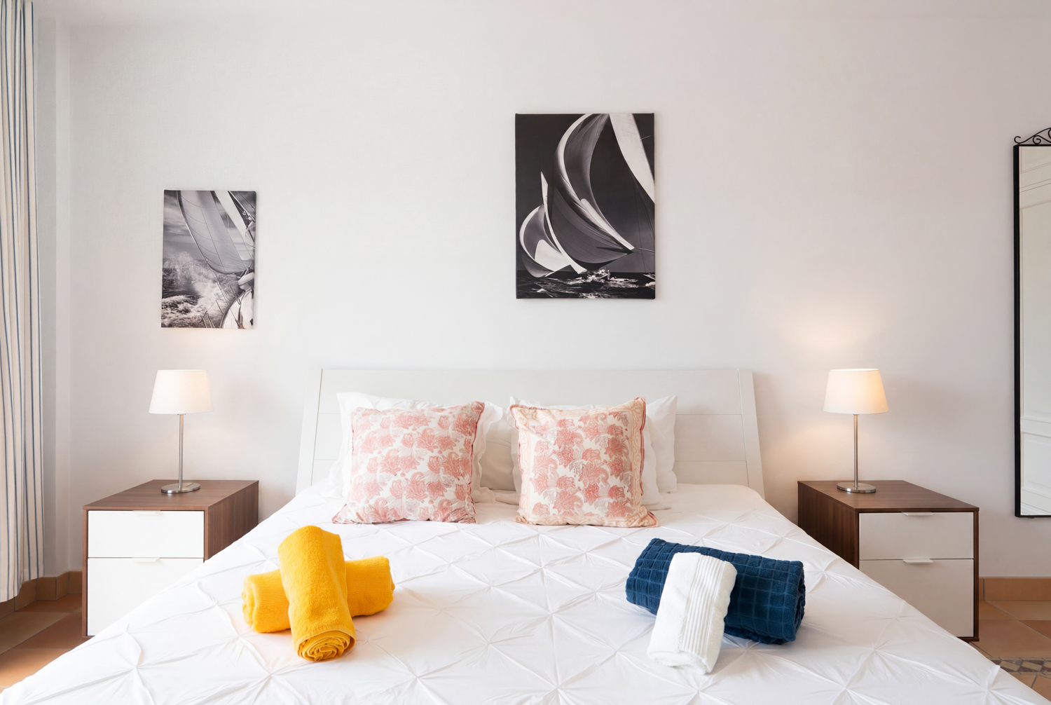 One of 5 bedrooms