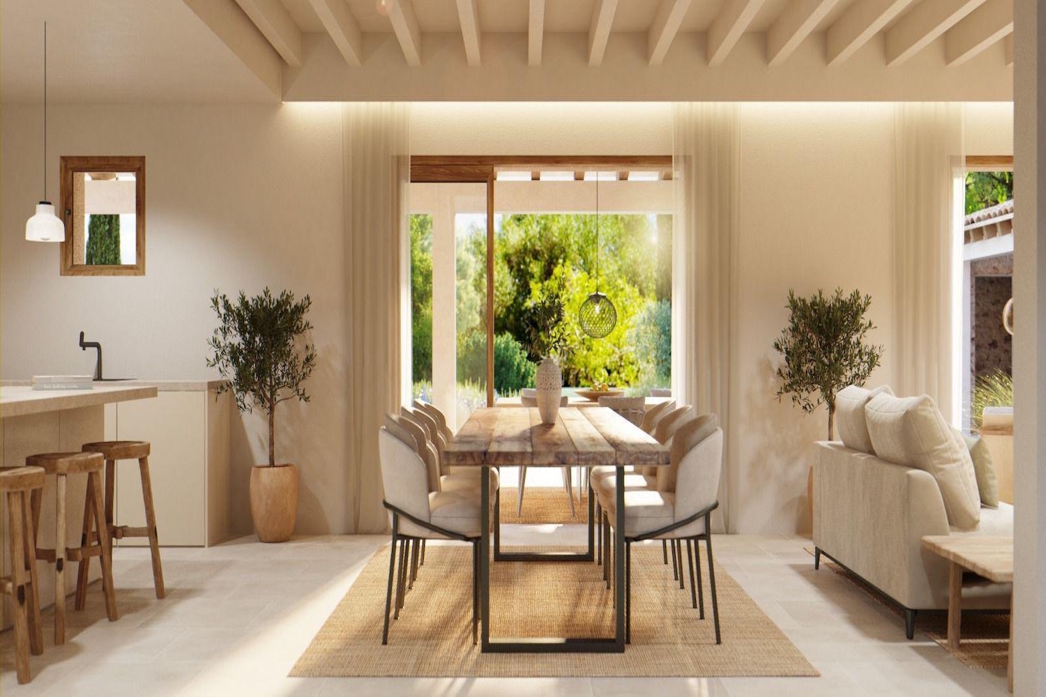 Dining area