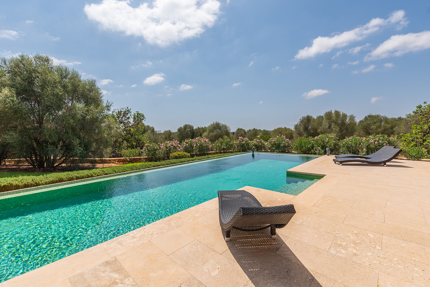 Large pool