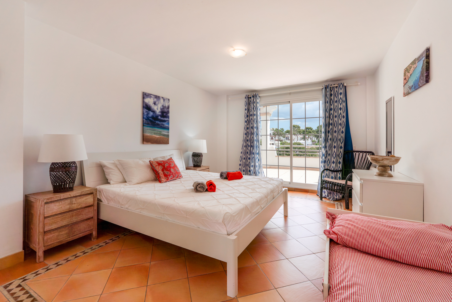One of 5 bedrooms