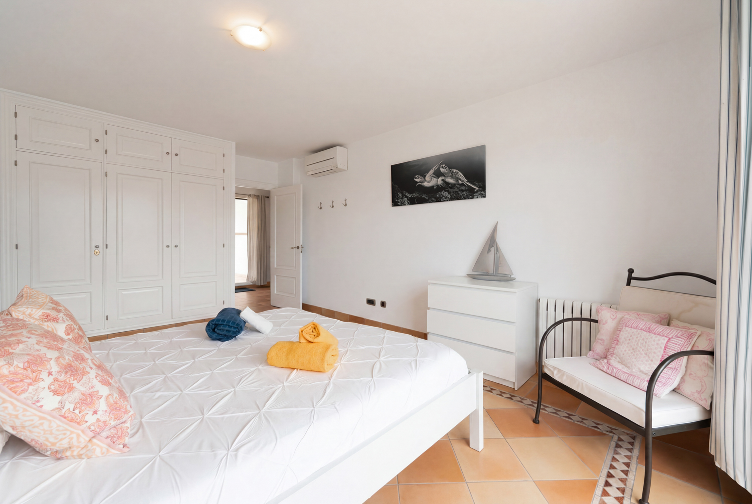 One of 5 bedrooms