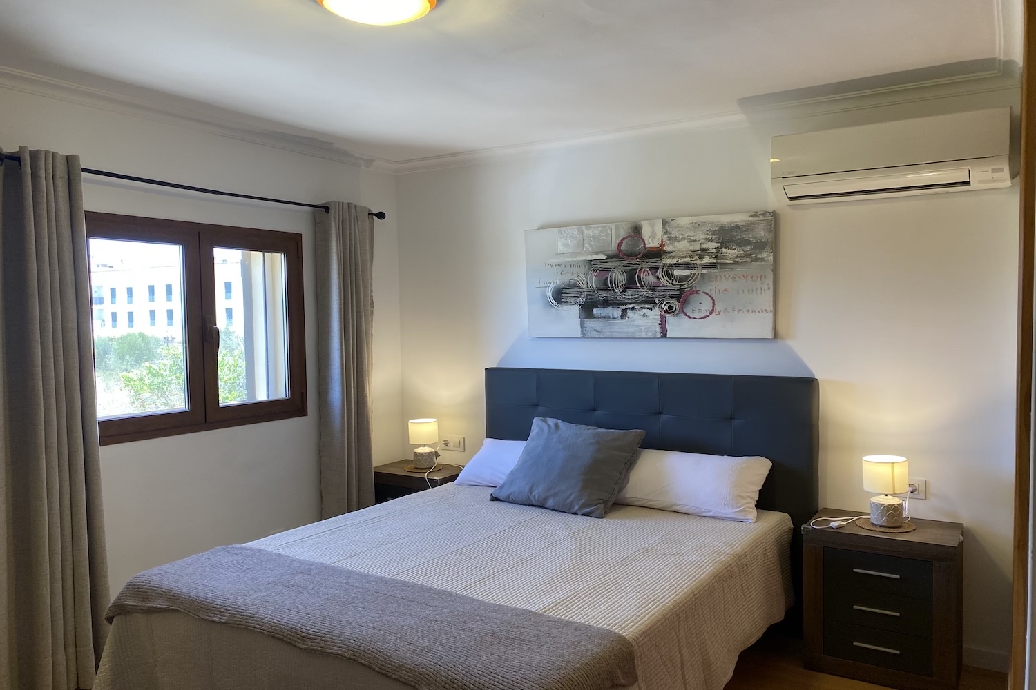 One of 3 bedrooms