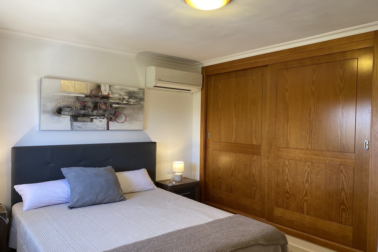 One of 3 bedrooms