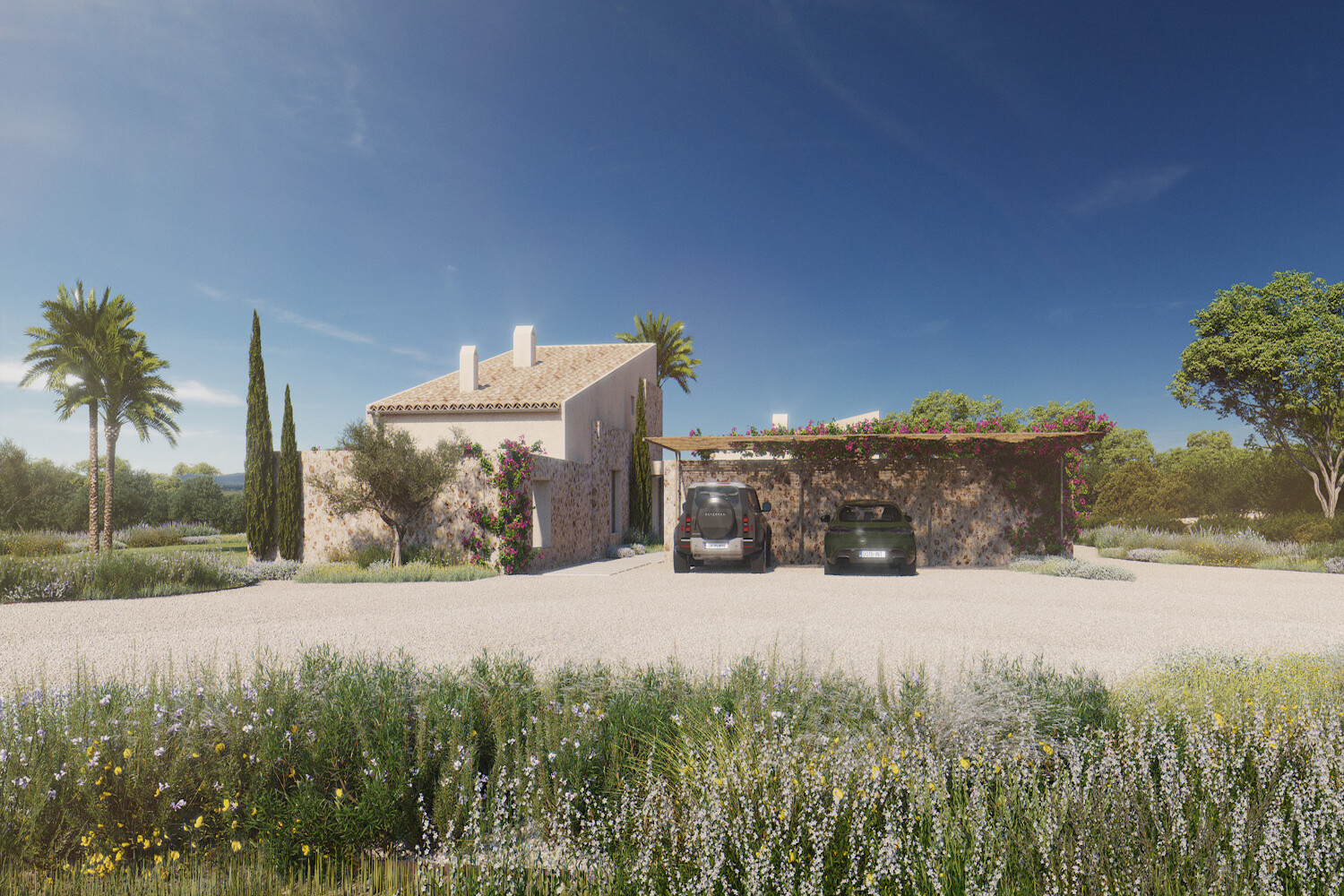 Finca 4 back view