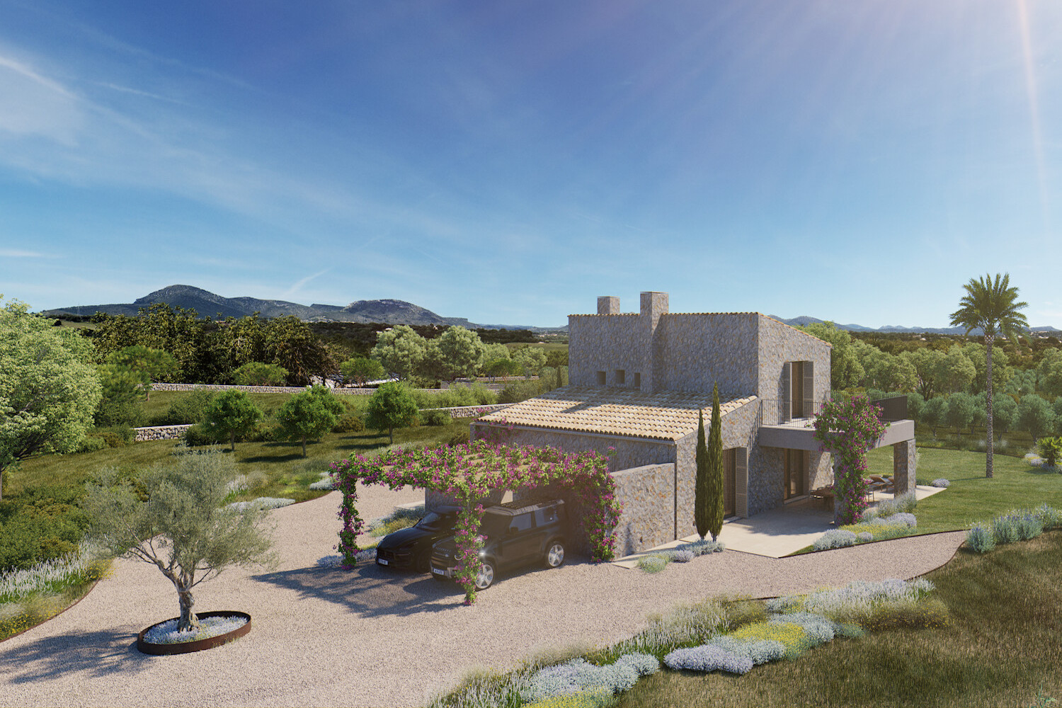 Finca 4 side view